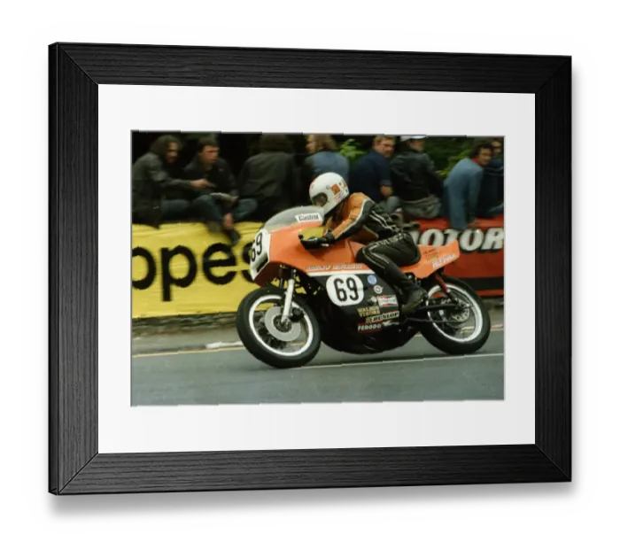 Framed Print : Mick Poxon (P&M Kawasaki) 1979 Classic TT Framed Print : Mick Poxon (P&M Kawasaki) 1979 Classic TT