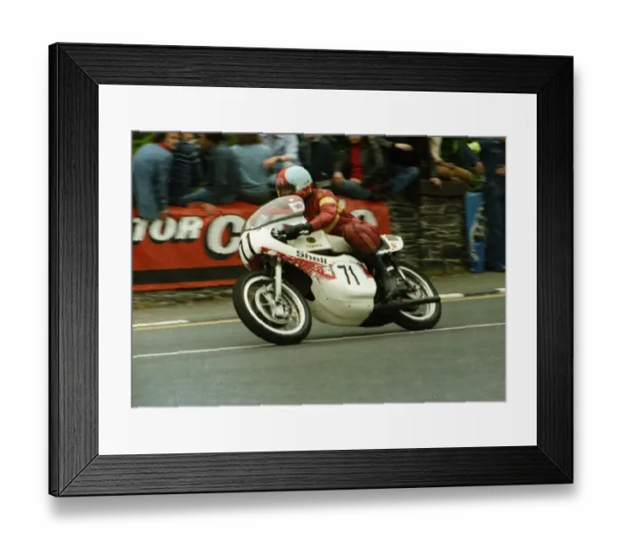 Framed Print : John Taylor (Yamaha) 1979 Classic TT Framed Print : John Taylor (Yamaha) 1979 Classic TT