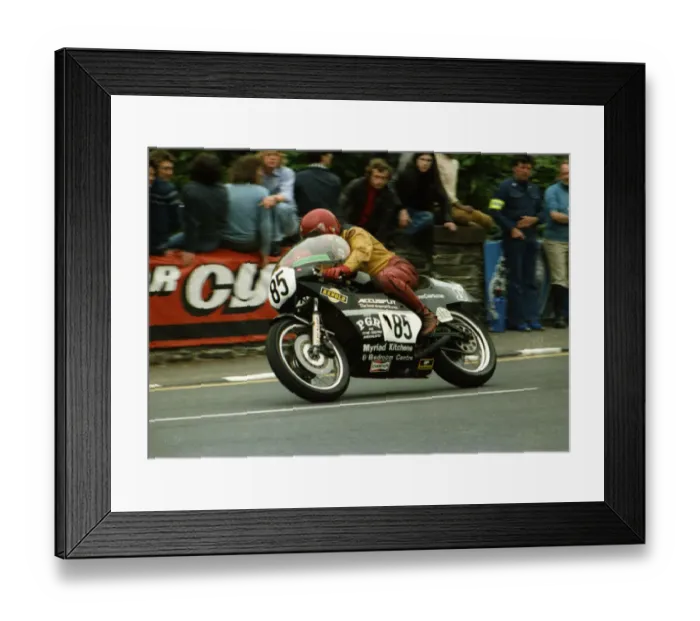 Framed Print : Peter Grove (Accusplit Yamaha) 1979 Classic TT