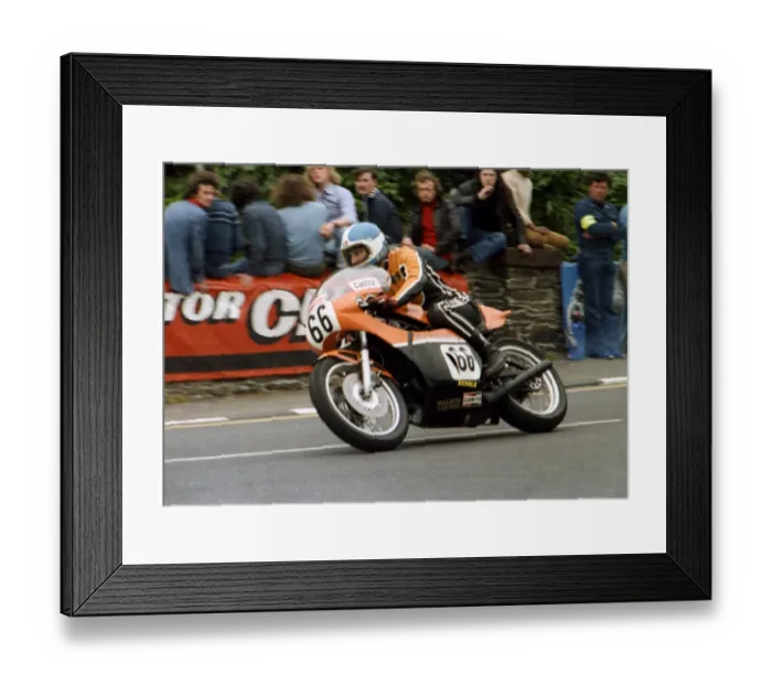 Framed Print : Frank Rutter (Yamaha) 1979 Classic TT Framed Print : Frank Rutter (Yamaha) 1979 Classic TT