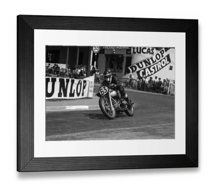 Framed Print : H Smith (Douglas) 1953 Junior Clubman TT Framed Print : H Smith (Douglas) 1953 Junior Clubman TT