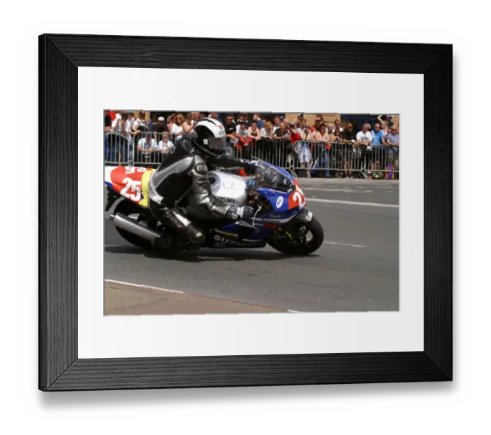 Framed Print : Mirko Kalsek (Suzuki) 2004 Production 1000 TT Framed Print : Mirko Kalsek (Suzuki) 2004 Production 1000 TT