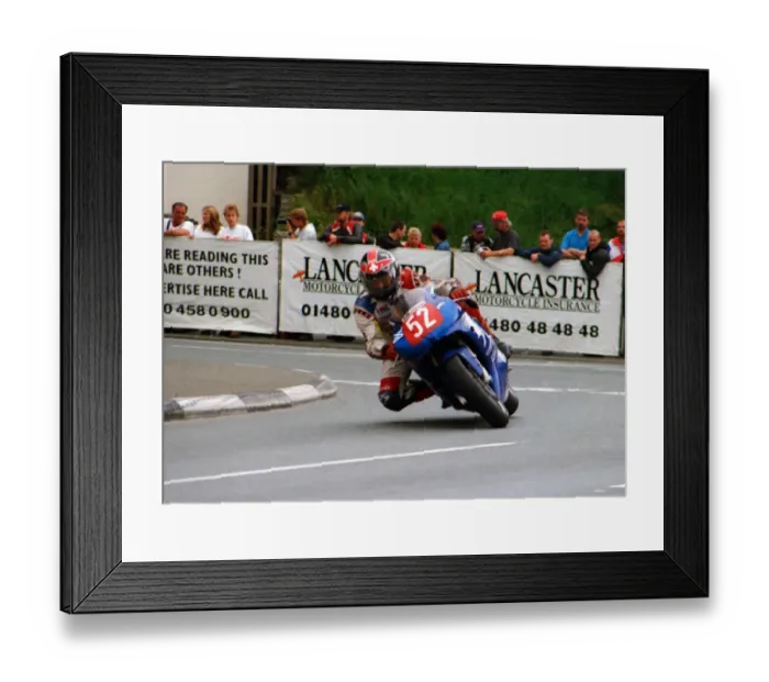 Framed Print : Peter Jarmann (Honda) 1999 Production TT Framed Print : Peter Jarmann (Honda) 1999 Production TT