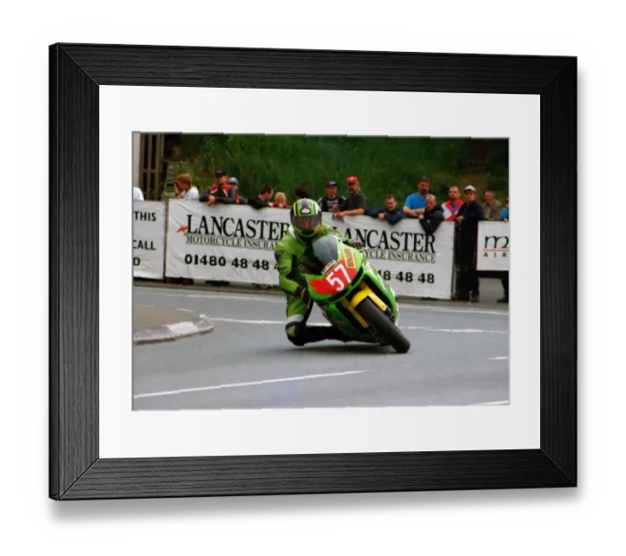 Framed Print : Mirko Kalsek (Kawasaki) 1999 Production TT Framed Print : Mirko Kalsek (Kawasaki) 1999 Production TT