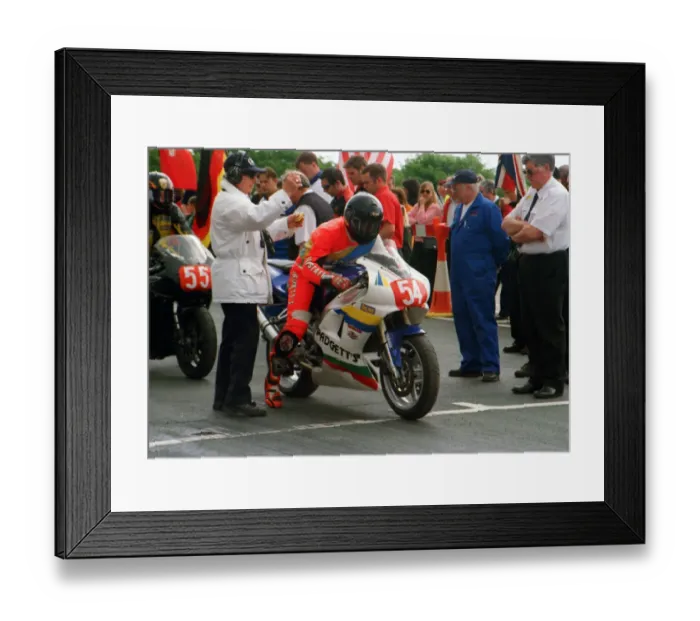 Framed Print : Dean Martin (Yamaha) 1999 Production TT Framed Print : Dean Martin (Yamaha) 1999 Production TT
