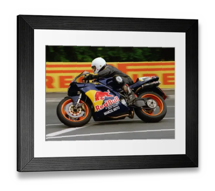Framed Print : Russ Henley (Ducati) 1999 Production TT Framed Print : Russ Henley (Ducati) 1999 Production TT