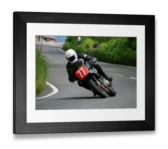 Framed Print : Paul Mercer (Yamaha) 1999 Production TT Framed Print : Paul Mercer (Yamaha) 1999 Production TT