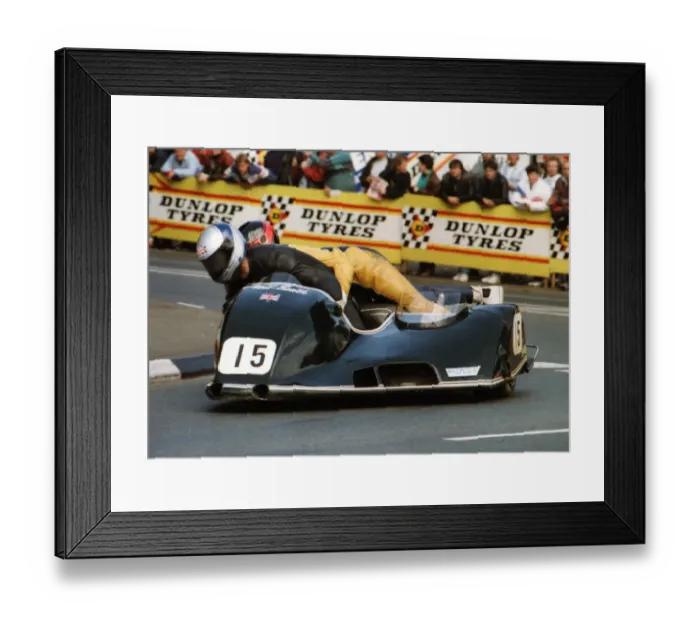 Framed Print : Neil Smith & Dave Wood (Yamaha) 1989 Sidecar TT Framed Print : Neil Smith & Dave Wood (Yamaha) 1989 Sidecar TT