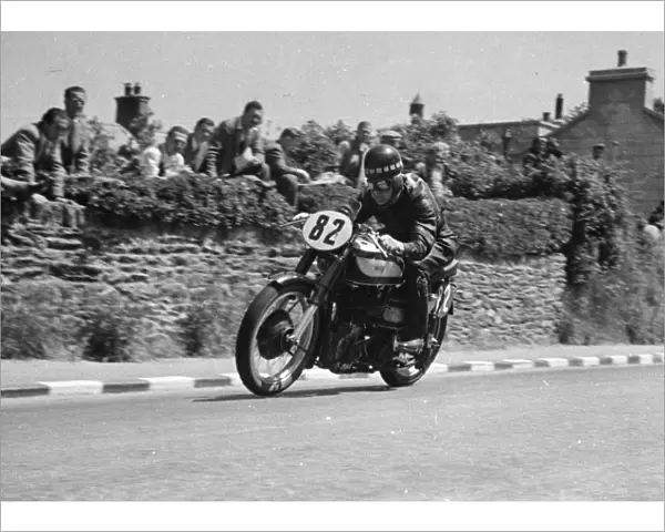 Tommy Wood (Norton) 1950 Senior TT