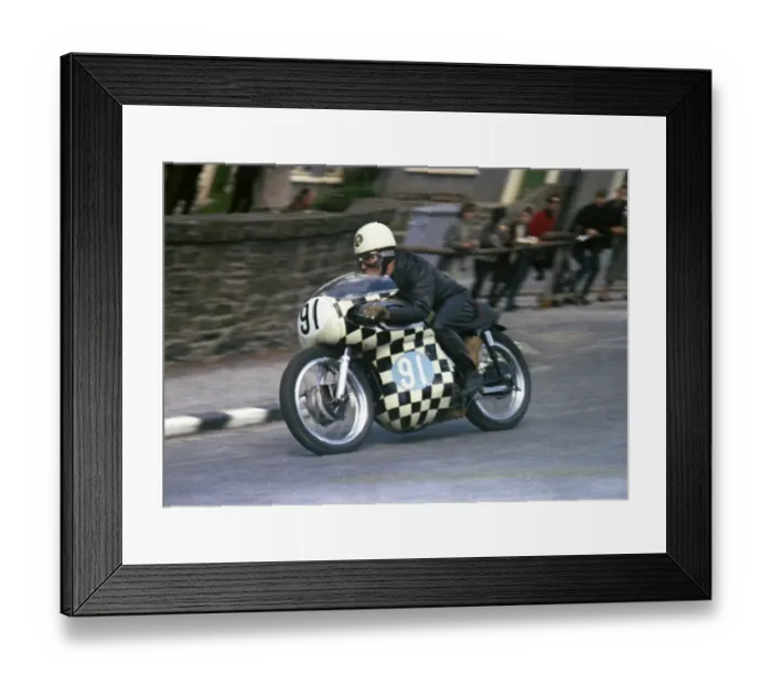 Framed Print : Patsy McGarrity (Norton) 1965 Junior TT Framed Print : Patsy McGarrity (Norton) 1965 Junior TT