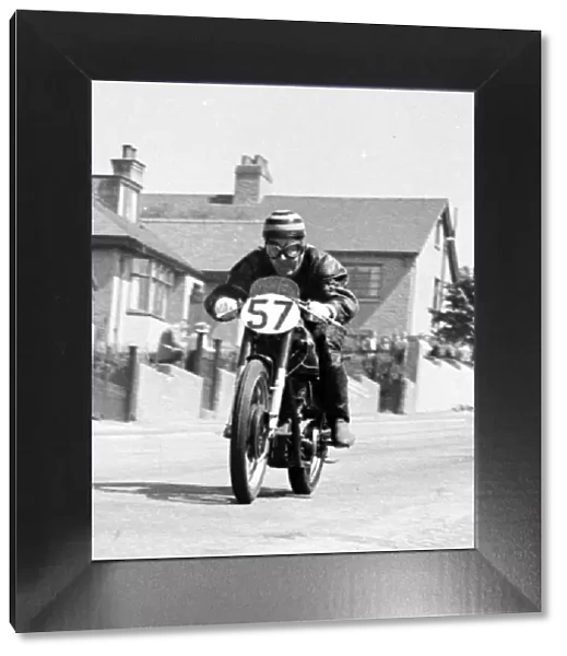 Humphrey Ranson (AJS) 1950 Junior TT