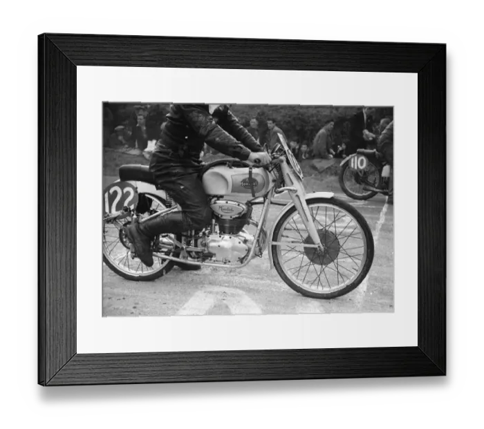 Framed Print : Gianni Leoni's Mondial, 1950 Ultra Lightweight Ulster Grand Prix Framed Print : Gianni Leoni's Mondial, 1950 Ultra Lightweight Ulster Grand Prix