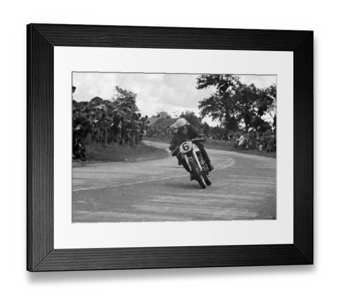 Framed Print : Johnny Lockett (Norton) 1950 Senior Ulster Grand Prix Framed Print : Johnny Lockett (Norton) 1950 Senior Ulster Grand Prix