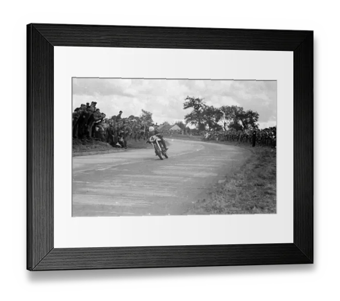 Framed Print : Geoff Duke (Norton) 1950 Senior Ulster Grand Prix Framed Print : Geoff Duke (Norton) 1950 Senior Ulster Grand Prix