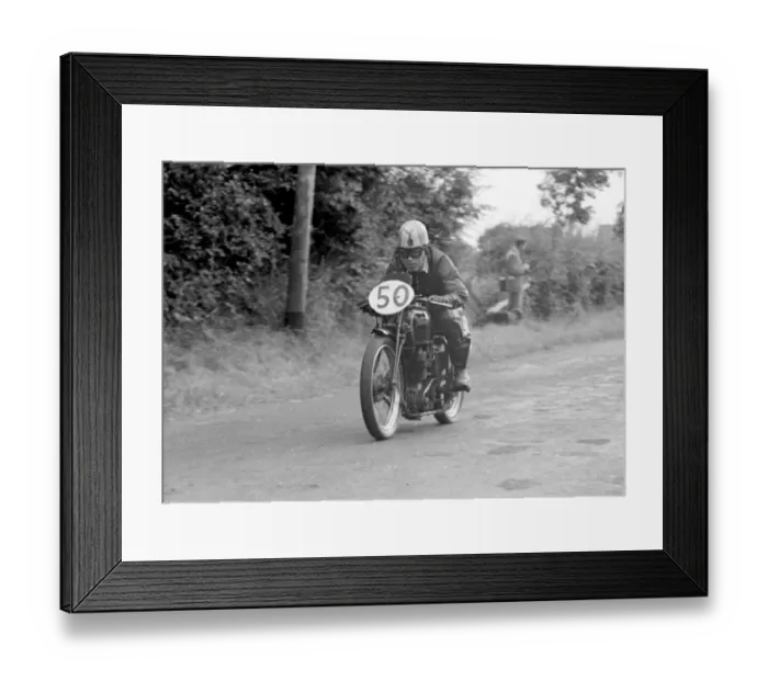 Framed Print : Sam Spratt (Velocette) 1951 Junior Ulster Grand Prix Framed Print : Sam Spratt (Velocette) 1951 Junior Ulster Grand Prix