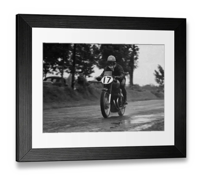 Framed Print : Nello Pagani (Gilera) 1951 Senior Ulster Grand Prix Framed Print : Nello Pagani (Gilera) 1951 Senior Ulster Grand Prix