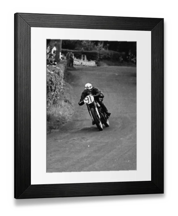 Framed Print : Maurice Acheson (AJS) 1951 Junior Ulster Grand Prix Framed Print : Maurice Acheson (AJS) 1951 Junior Ulster Grand Prix