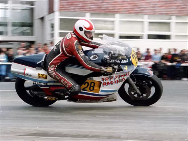 Brian Reid (Suzuki) 1984 Senior TT
