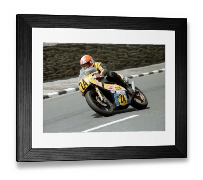 Framed Print : Chas Mortimer (Bartol) 1984 Senior TT Framed Print : Chas Mortimer (Bartol) 1984 Senior TT