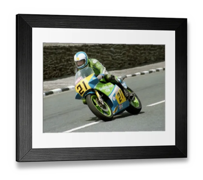 Framed Print : John Robinson (Suzuki) 1984 Senior TT Framed Print : John Robinson (Suzuki) 1984 Senior TT