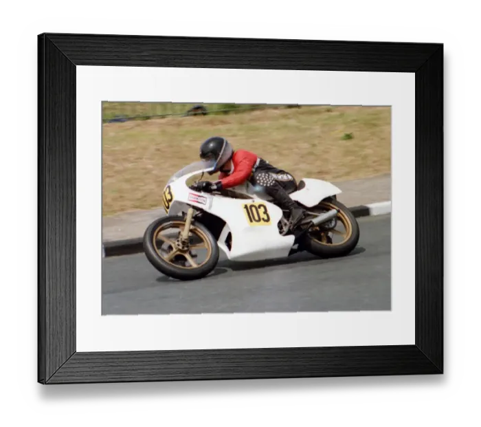 Framed Print : Vojko Princic (Yamaha) 1984 Senior TT Framed Print : Vojko Princic (Yamaha) 1984 Senior TT