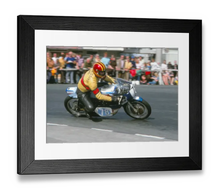 Framed Print : Keith Buckley (Yamaha) 1975 Junior Manx Grand Prix Framed Print : Keith Buckley (Yamaha) 1975 Junior Manx Grand Prix