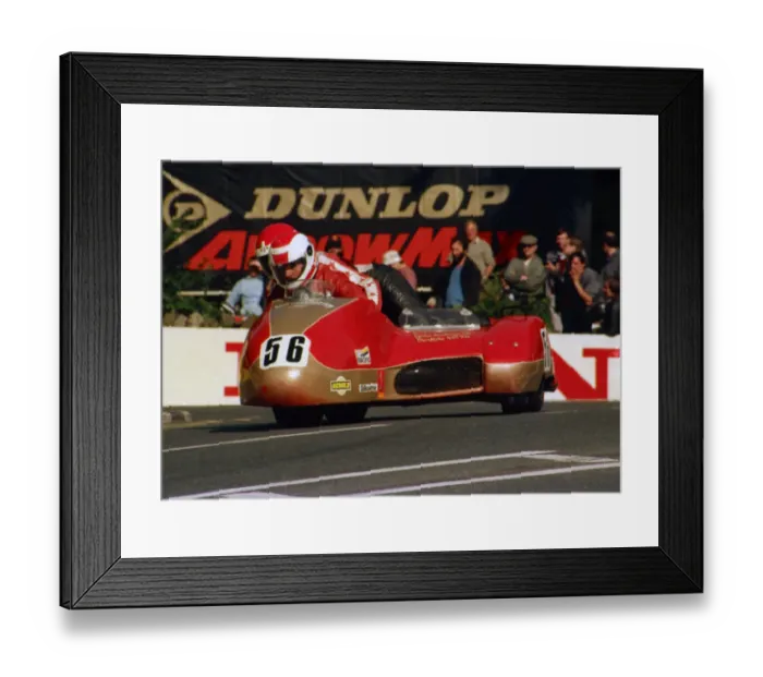 Framed Print : Derry Casson & Paul Chappel (C & B Suzuki) 1987 Sidecar TT Framed Print : Derry Casson & Paul Chappel (C & B Suzuki) 1987 Sidecar TT