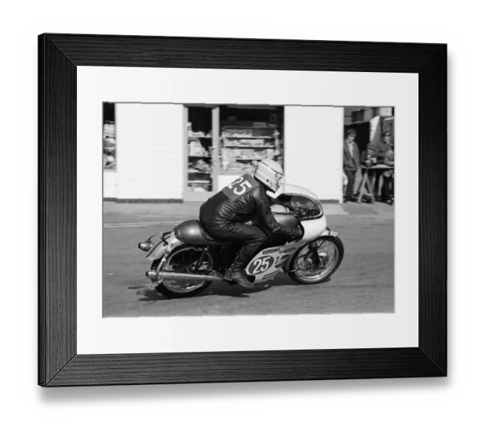 Framed Print : Chris Bond (Triumph) 1972 Production TT Framed Print : Chris Bond (Triumph) 1972 Production TT