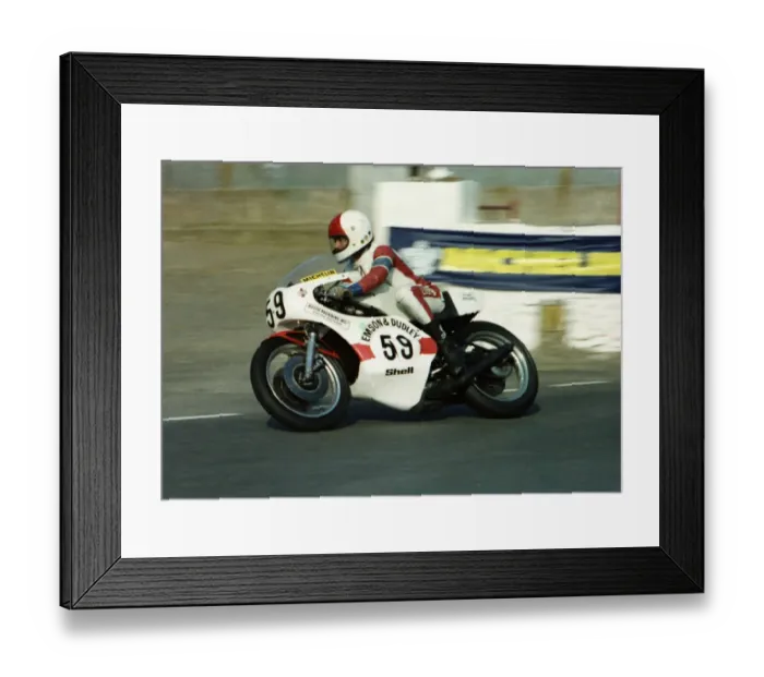 Framed Print : Doug Randall (Yamaha) 1978 Classic TT Framed Print : Doug Randall (Yamaha) 1978 Classic TT