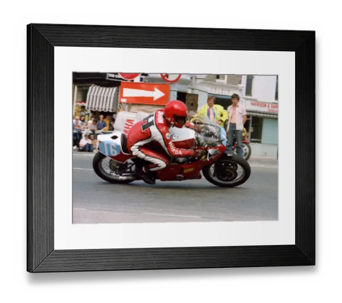 Framed Print : John Stephens (Honda) 1982 Formula Two TT Framed Print : John Stephens (Honda) 1982 Formula Two TT