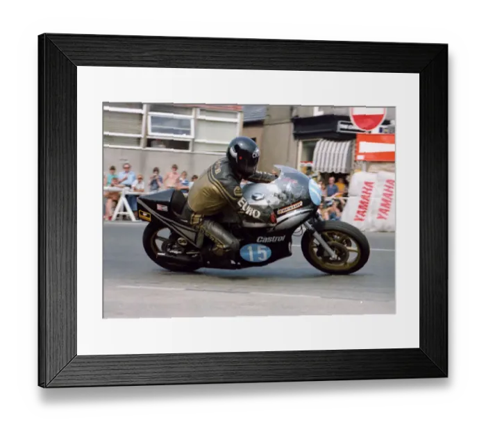 Framed Print : Hans Otto Butenuth (Ducati) 1982 Formula Two TT Framed Print : Hans Otto Butenuth (Ducati) 1982 Formula Two TT