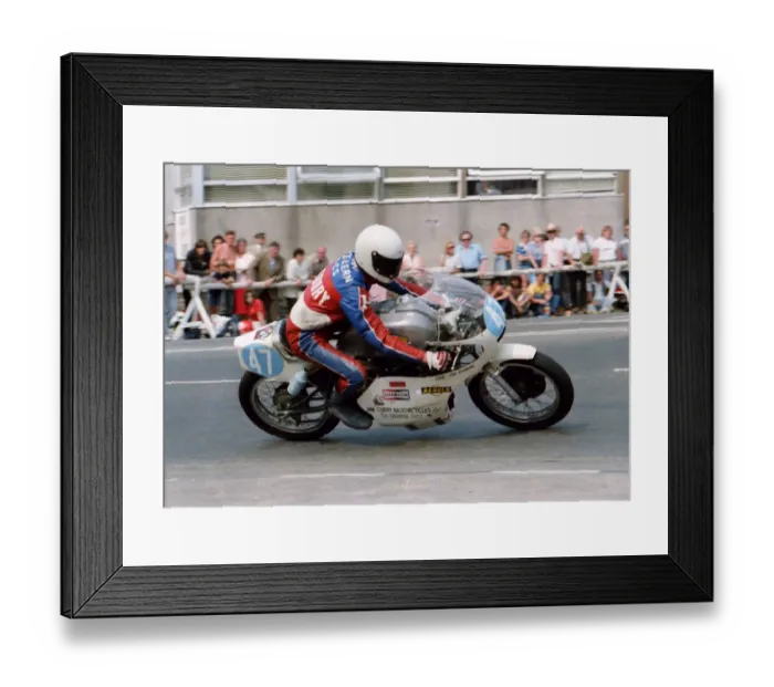 Framed Print : Ron Roebury (Honda) 1982 Formula Two TT Framed Print : Ron Roebury (Honda) 1982 Formula Two TT