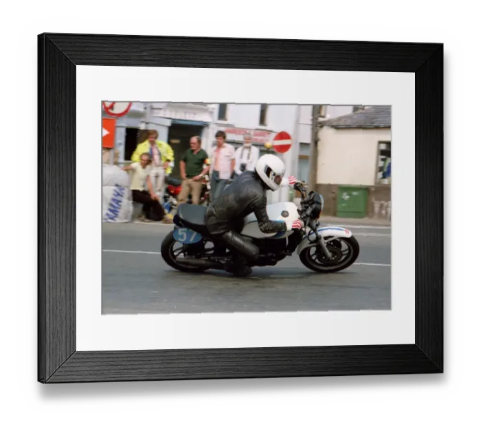Framed Print : Norbert Weidner (Yamaha) 1982 Formula Two TT Framed Print : Norbert Weidner (Yamaha) 1982 Formula Two TT