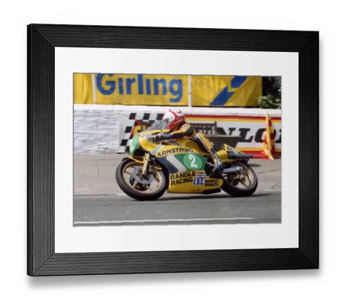 Framed Print : Steve Tonkin (Armstrong) 1982 Junior TT Framed Print : Steve Tonkin (Armstrong) 1982 Junior TT
