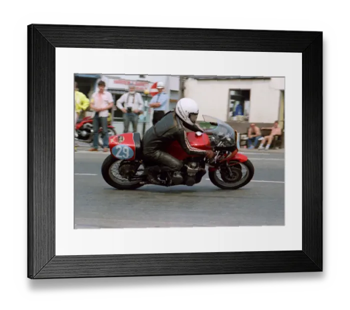 Framed Print : Stuart Noon (Honda) 1982 Formula Two TT Framed Print : Stuart Noon (Honda) 1982 Formula Two TT