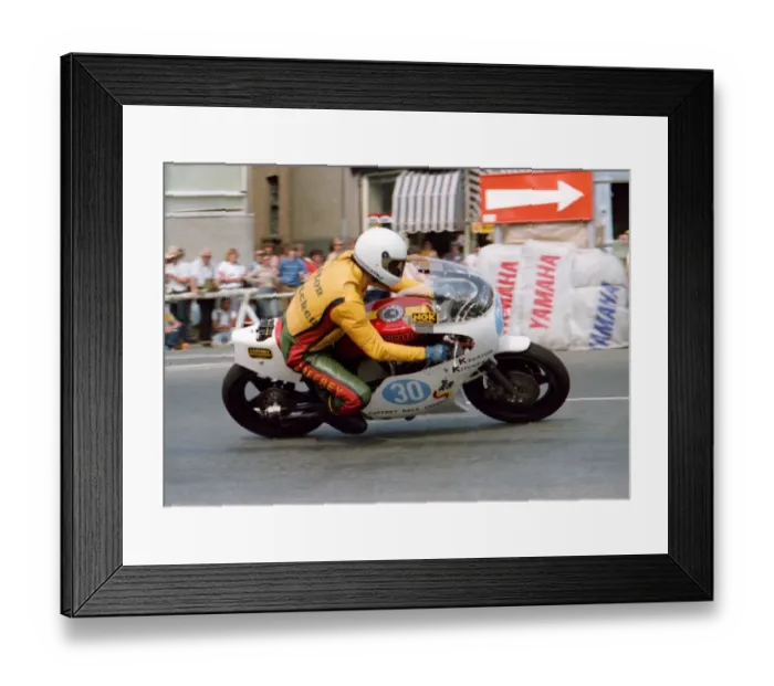 Framed Print : John Caffrey (Ducati) 1982 Formula Two TT Framed Print : John Caffrey (Ducati) 1982 Formula Two TT