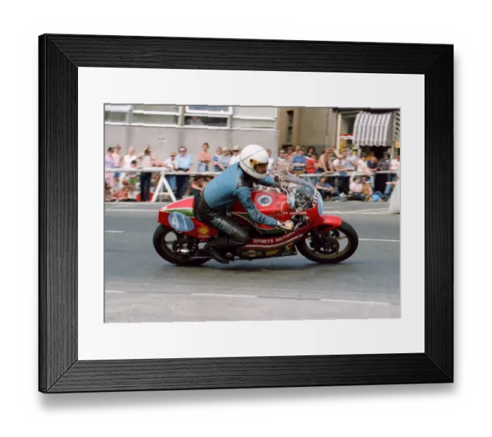 Framed Print : Roy Armstrong (Ducati) 1982 Formula Two TT Framed Print : Roy Armstrong (Ducati) 1982 Formula Two TT