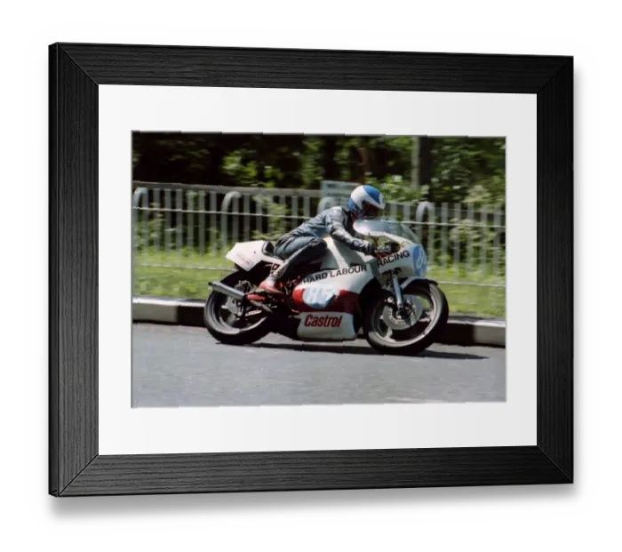 Framed Print : Ronan Sherry (Yamaha) 1982 350 TT Framed Print : Ronan Sherry (Yamaha) 1982 350 TT