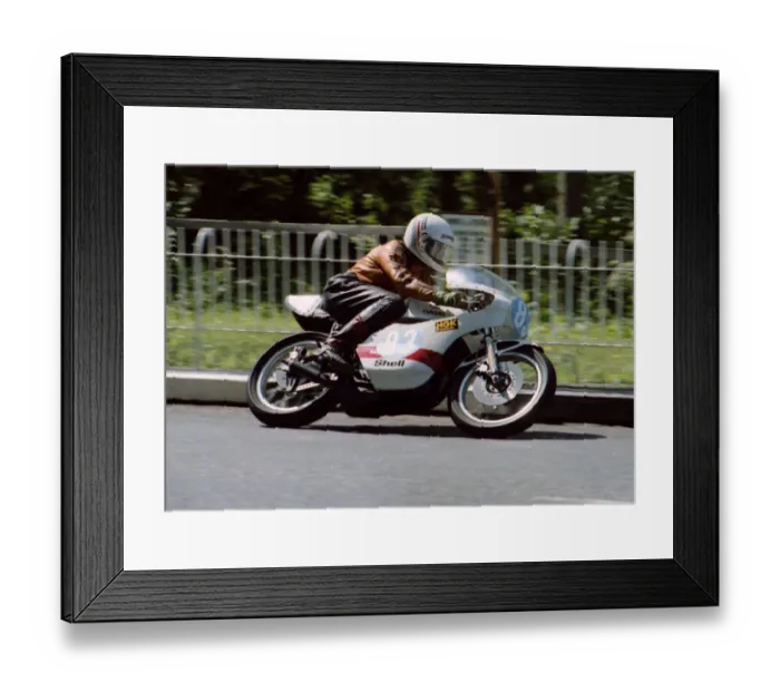 Framed Print : Derek Wood (Yamaha) 1982 350 TT Framed Print : Derek Wood (Yamaha) 1982 350 TT