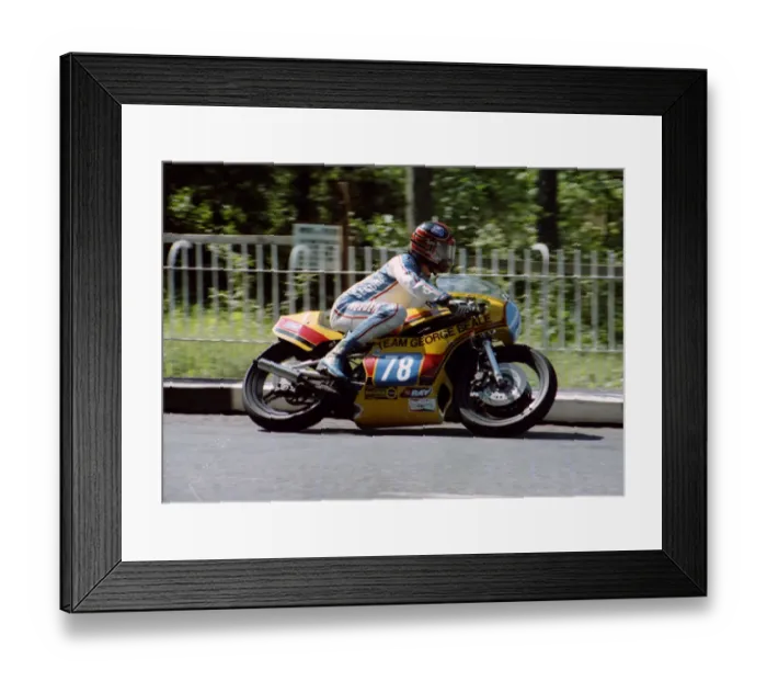 Framed Print : John Weeden (Yamaha) 1982 350 TT Framed Print : John Weeden (Yamaha) 1982 350 TT