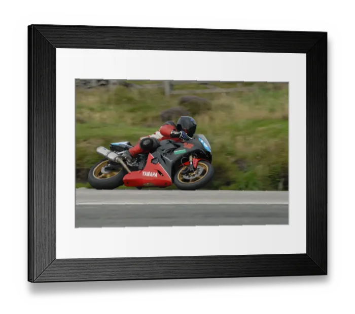 Framed Print : Stephen McIlvenna (Yamaha) 2008 Junior Manx Grand Prix Framed Print : Stephen McIlvenna (Yamaha) 2008 Junior Manx Grand Prix