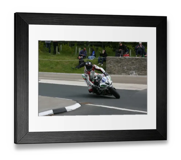Framed Print : Stephen McIlvenna (Yamaha) 2010 Supersport TT Framed Print : Stephen McIlvenna (Yamaha) 2010 Supersport TT