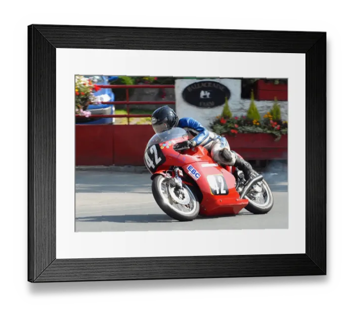 Framed Print : Andy Wilson (Honda) 2010 Senior Classic TT Framed Print : Andy Wilson (Honda) 2010 Senior Classic TT