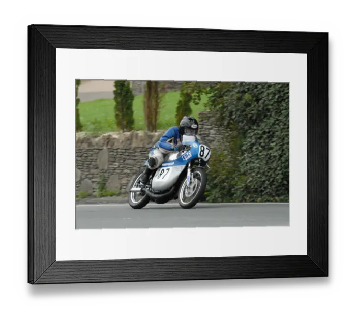 Framed Print : Andy Wilson (Suzuki) 2009 Classic TT Framed Print : Andy Wilson (Suzuki) 2009 Classic TT