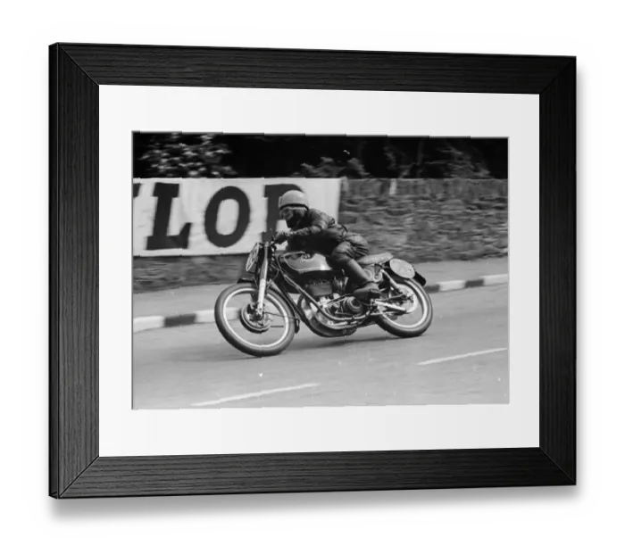 Framed Print : Harry Stephen (AJS / Triumph) 1952 Lightweight TT Framed Print : Harry Stephen (AJS / Triumph) 1952 Lightweight TT