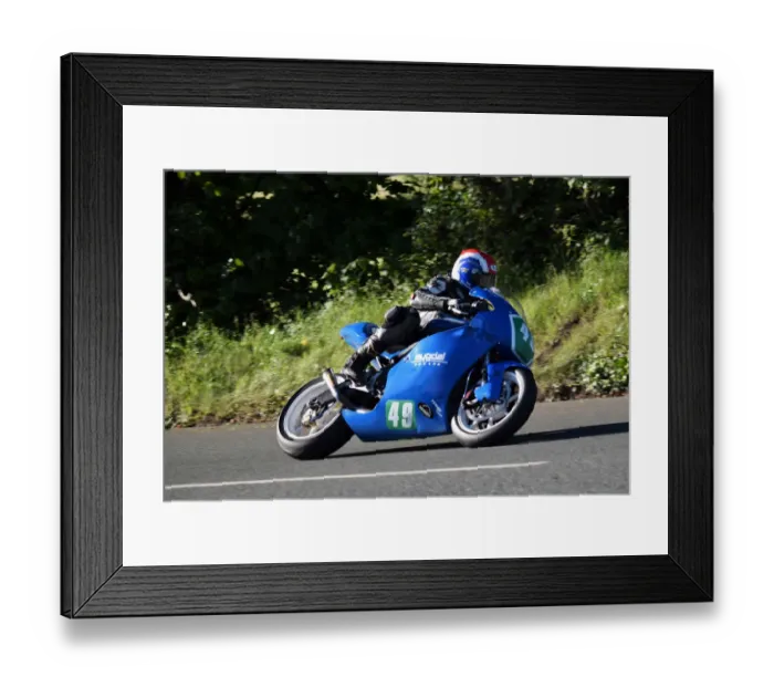 Framed Print : Dave Madsen-Mygdal (Kawasaki) 2019 Lightweight TT Framed Print : Dave Madsen-Mygdal (Kawasaki) 2019 Lightweight TT