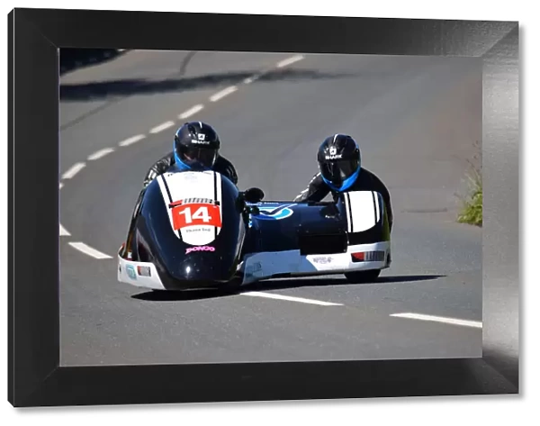 Wayne Lockey & Mark Sayers (Honda) 2019 Sidecar TT