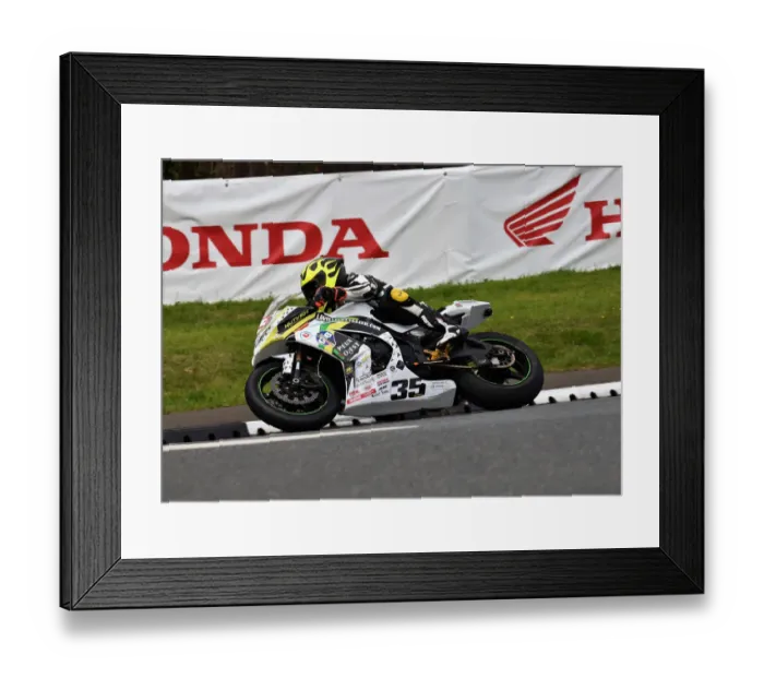 Framed Print : Timothee Monot (Kawasaki) 2019 Senior TT Framed Print : Timothee Monot (Kawasaki) 2019 Senior TT