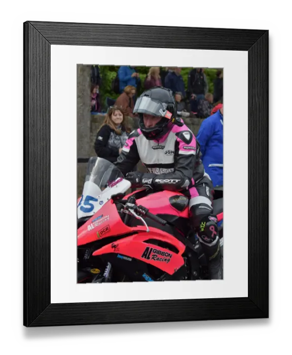 Framed Print : Jim Hodson (Yamaha) 2019 Supersport TT Framed Print : Jim Hodson (Yamaha) 2019 Supersport TT