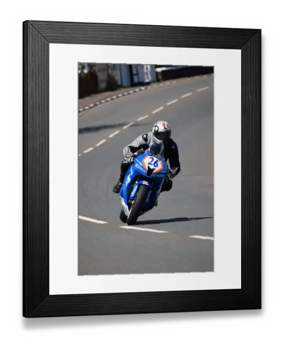 Framed Print : Julian Trummer (Honda) 2019 Supersport TT Framed Print : Julian Trummer (Honda) 2019 Supersport TT